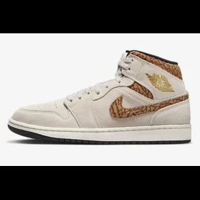 Air-Jordan-1-Mid-SE-Brown-Elephant-Print-DZ4129-102