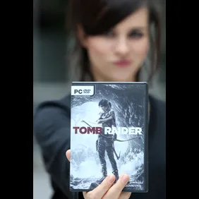 Nora Tschirner is the Voice of Lara Croft