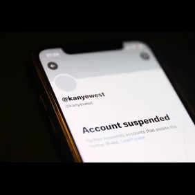 Kanye West Suspended Twitter Account Photo Illustrations