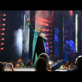 Usher Celebrates Grand Opening Of Usher: My Way - The Vegas Residency At Dolby Live At Park MGM