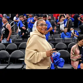 Celebrities At The Los Angeles Clippers Game