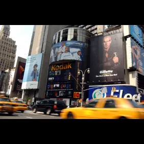 David Beckam Poster In New York City