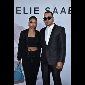 Elie Saab: Front Row  - Paris Fashion Week Womenswear Fall/Winter 2017/2018