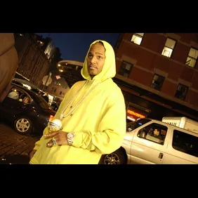 Cam'ron on the Set of "Down and Out" Music Video - April 21, 2005