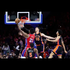 New York Knicks v Philadelphia 76ers