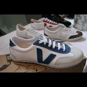 Veja: the first 'ethical' sneakers in Paris, France on April 29th, 2005.
