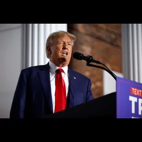 Former President Trump Speaks At His Bedminster Golf Club After Being Arraigned On Federal Charges