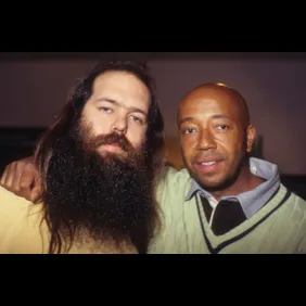 Rick Rubin And Russell Simmons Pose For A Portrait