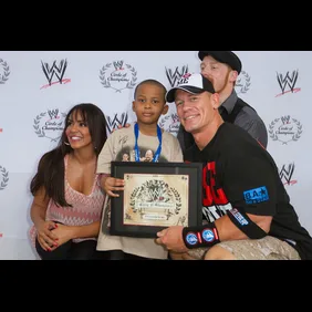 Jungle Island Hosts WWE Make-A-Wish Pizza Party With John Cena