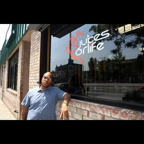 Jadakiss and Styles P's Juices For Life Grand Opening