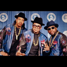 RUN-DMC Pose For Cameras