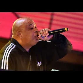 Joseph "Rev. Run" Simmons And DJ Ruckus Perform At Drai's Beach Club - Nightclub In Las Vegas