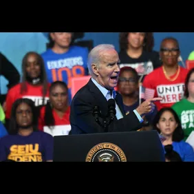 President Biden Holds First Rally For Reelection With Union Members In Philadelphia