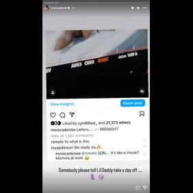 MonicaInstagramStory