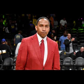 Celebrities At The Los Angeles Lakers Game