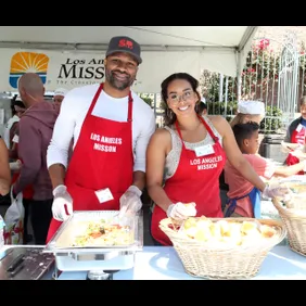 Los Angeles Mission's Easter Celebration