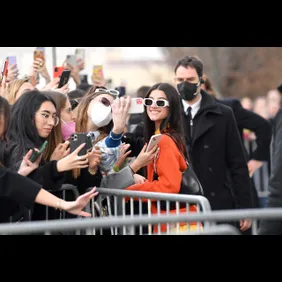 Prada - Outside Arrivals - Milan Fashion Week Fall/Winter 2022/2023