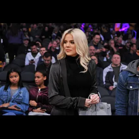 Celebrities At The Los Angeles Lakers Game