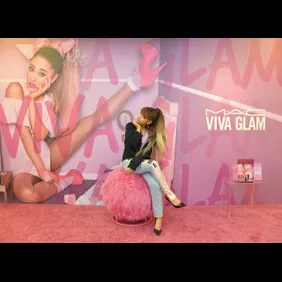 M.A.C Viva Glam Spokesperson Ariana Grande Appearance At M.A.C North Robertson Store In LA