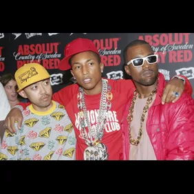 Pharrell Williams &amp; Absolut Ruby Red Pre-VMA Bash