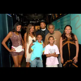 Ludacris and Reverend Run and Family Visit MTV's "TRL" - August 17, 2006
