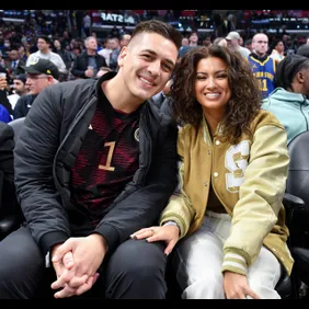 Celebrities At The Los Angeles Clippers Game