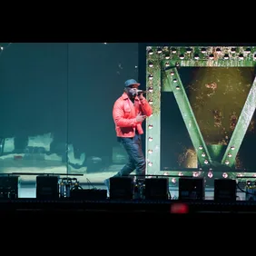 50 Cent Performs At Budweiser Stage
