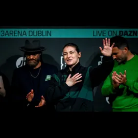 Katie Taylor v Chantelle Cameron - Weigh-Ins