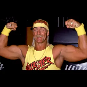 Hulk Hogan Flexes
