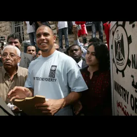 Ronaldo Visits West Bank And Israel