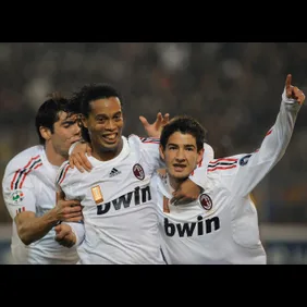 AC Milan's Brazilian forward Ronaldinho