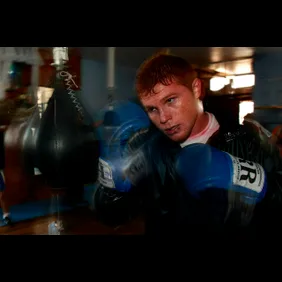 Saul "El Canelo" Alvarez Training Session