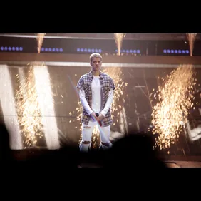 Kanadischer Pop-, R und B-Sänger Justin Bieber gastierte auf seiner "Purpose"-Tour in der Lanxess-Arena Köln