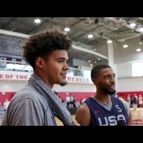 2023 FIBA World Cup - USA Men's National Team Practice - Las Vegas