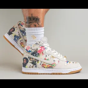 Supreme-Nike-SB-Dunk-High-Rammellzee-FD8779-100-On-Feet-1