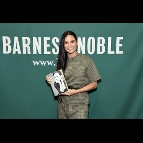 Actress Demi Moore Signs Copies Of Her Memoir "Inside Out"
