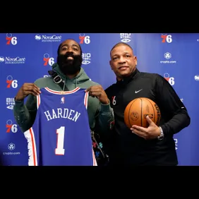Philadelphia 76ers Introduce James Harden
