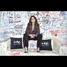 Selena Gomez Visits Music Choice