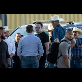 Elon Musk Visits Texas-Mexico Border