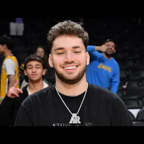 Celebrities At The Los Angeles Lakers Game