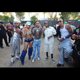 2023 Coachella Valley Music And Arts Festival - Weekend 1 - Portraits And Candids Backstage