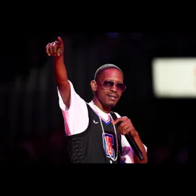 Celebrities At The Los Angeles Clippers Game