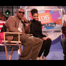 Janet Jackson &amp; Malik Yoba Visit BET's "106 &amp; Park" - March 31, 2010