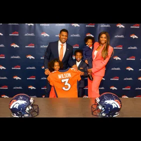 Denver Broncos Introduce Quarterback Russell Wilson