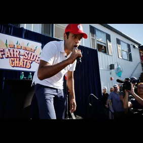 Presidential Hopefuls Make The Rounds At The Iowa State Fair