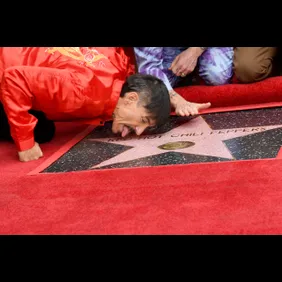 The Red Hot Chili Peppers Are Honored With A Star On The Hollywood Walk Of Fame