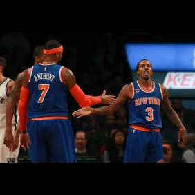 New York Knicks v Brooklyn Nets