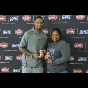Detroit Lions' Darius Slay, His Mom and Campbell’s Chunky Soup Provide Thanksgiving Feast for Firefighters and Police Officers