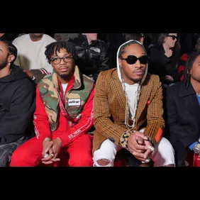 Off-White show, Front Row, Fall Winter 2018, Paris Fashion Week Men's, France - 17 Jan 2018