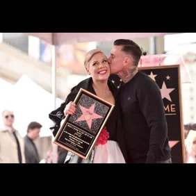 Pink Honored With Star On The Hollywood Walk Of Fame